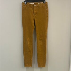 Anthropologie Women's High Rise Skinny Cords